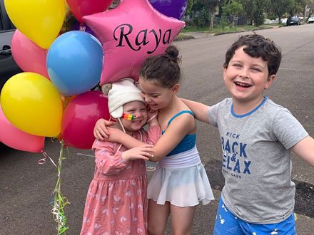 Riding for Raya. 3 years in remission