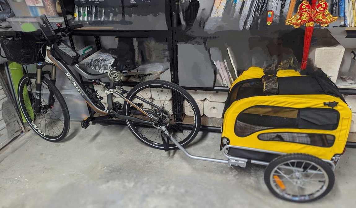 Bike and Dog Trailer