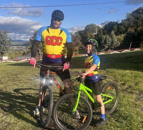 First ride with Grandad