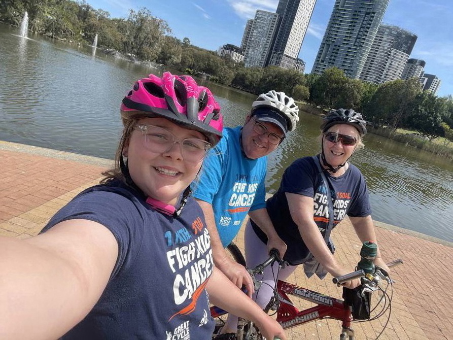Riding at Olympic Park