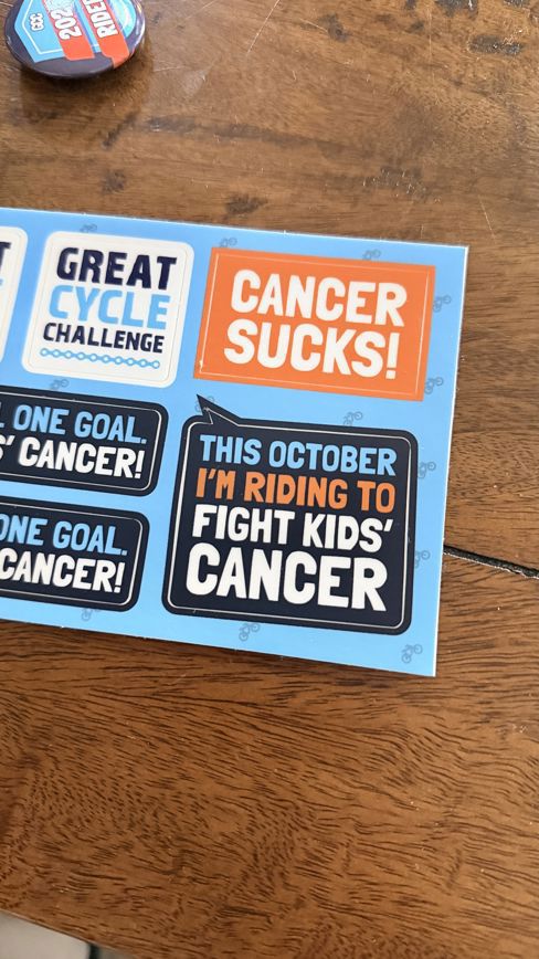 Join me to Fight Kids’ Cancer