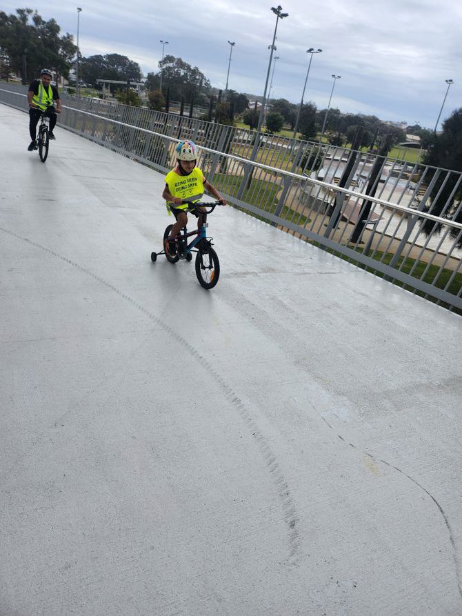 Aariv exploring new places