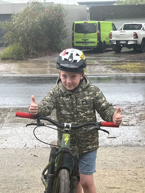 Day 1  A very wet ride
