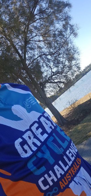 Today is officially Day 1 of my Great Cycle Challenge! 🚴‍♂️💙