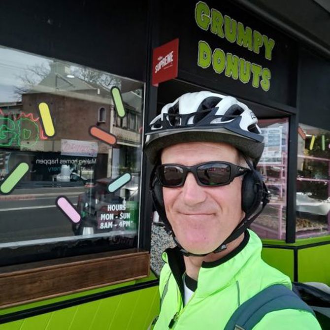 Day 12: Grumpy Donut Ride