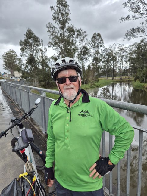 Wet ride today, but double donations so worth it
