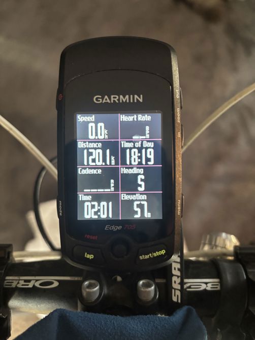 Another 120km down