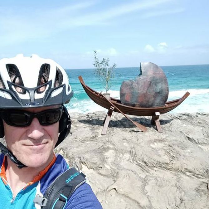 Day 22: Sculptures By The Sea Ride